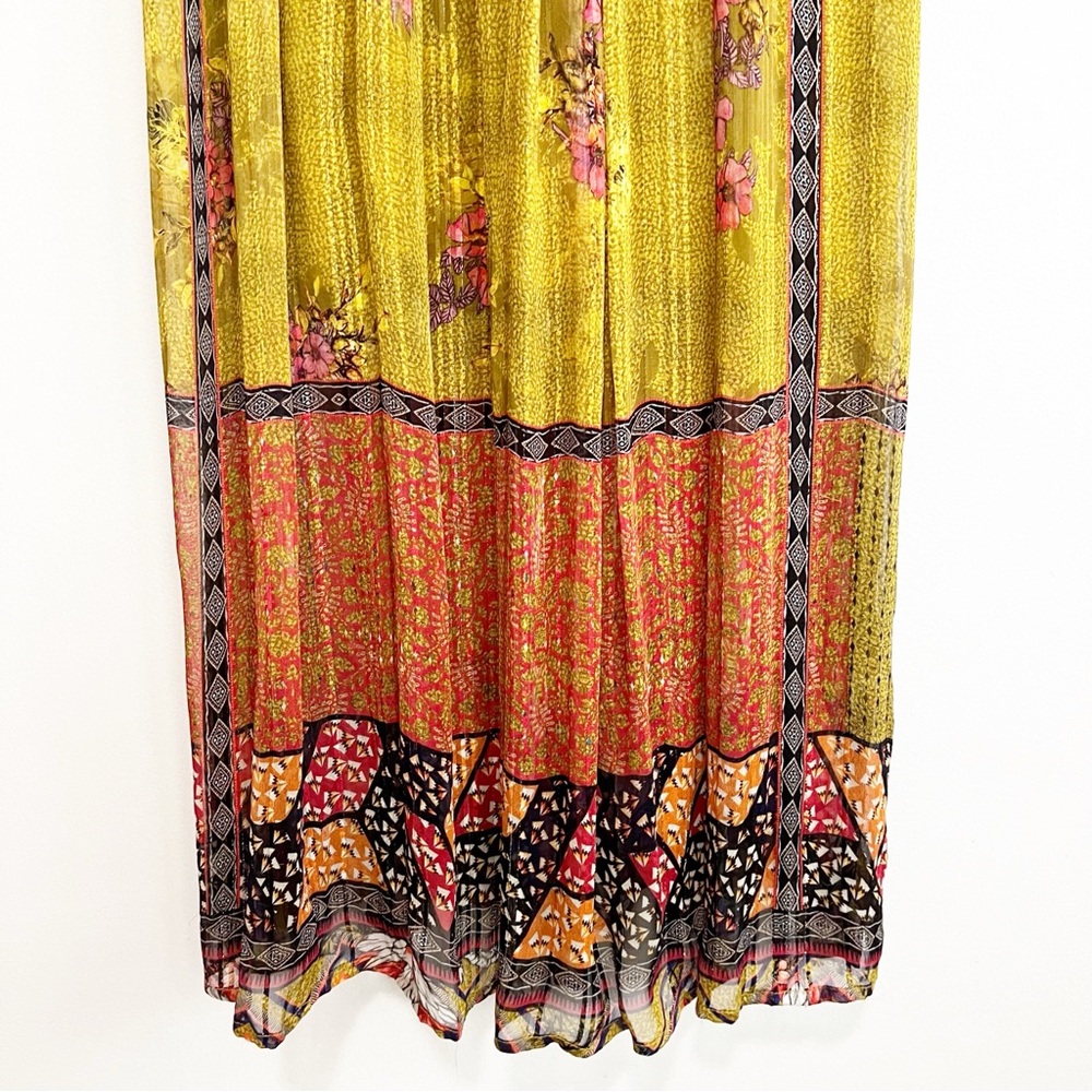 Anthropologie Bhanuni by Jyoti Citron Maxi Dress Size XS - Picture 11 of 15